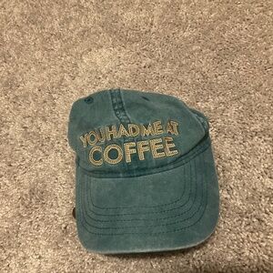 coffee retro strap back hat